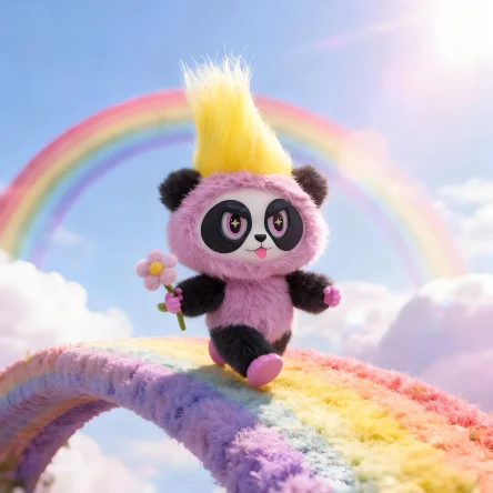 Blast Panda Слепой Кубок - Шок-розовый