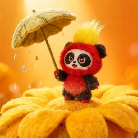 Blast Panda Слепой Кубок - Взрывной Красный