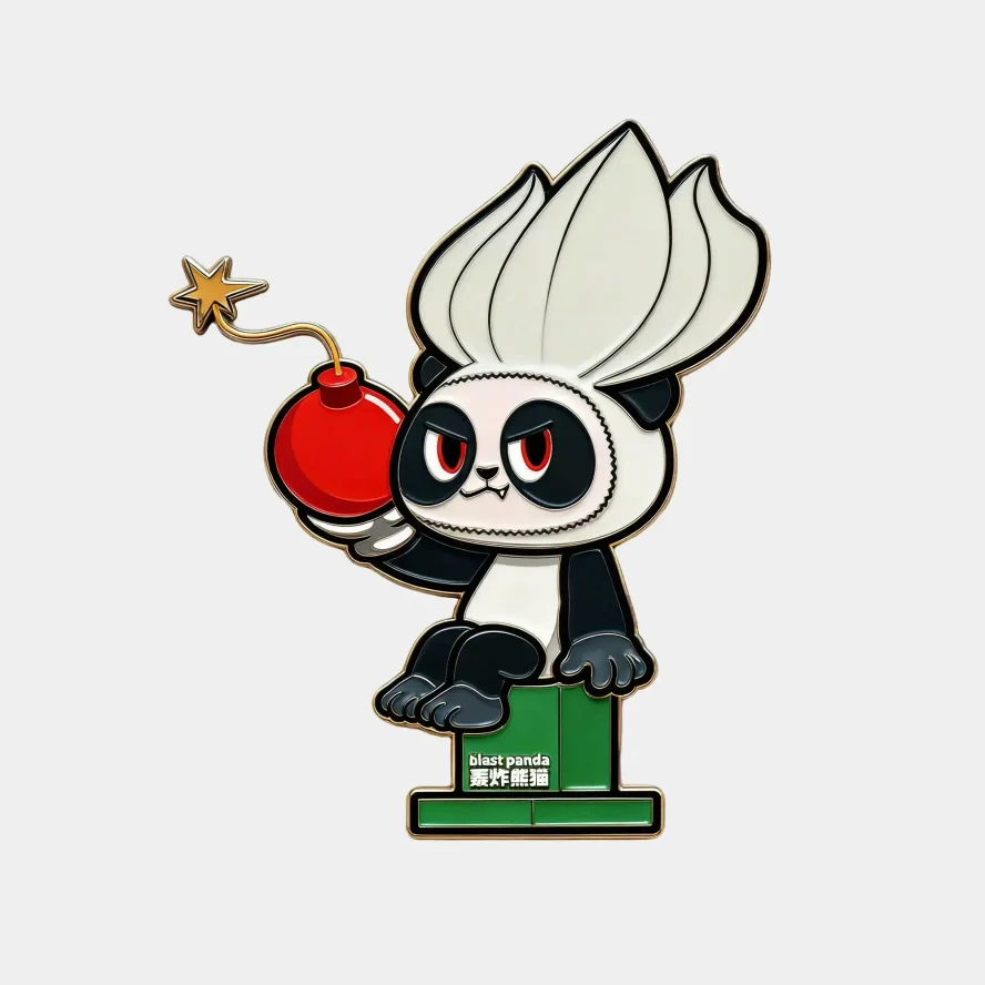 Магнит на холодильник Blast Panda
